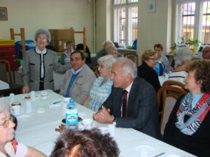 Die langjährige Kreisvorsitzende Adelheid Sklepinski bei der Mitgliederversammlung am 29. September in Mikultschütz (Mikulczyce)