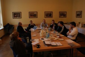 Spotkanie członków zespołu roboczego Centrum Badań Mniejszości Niemieckiej. Foto: DWPN 