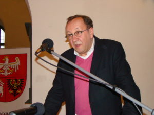 Prof. Robert Traba podczas ogłoszenia wyników Kanonu kulturalnego. Foto: Lech Kryszałowicz