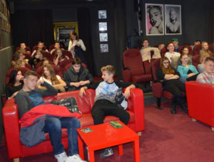 Zur Kinowoche werden wieder gezielt Schulen eingeladen, wie hier in Allenstein im Jahr 2015