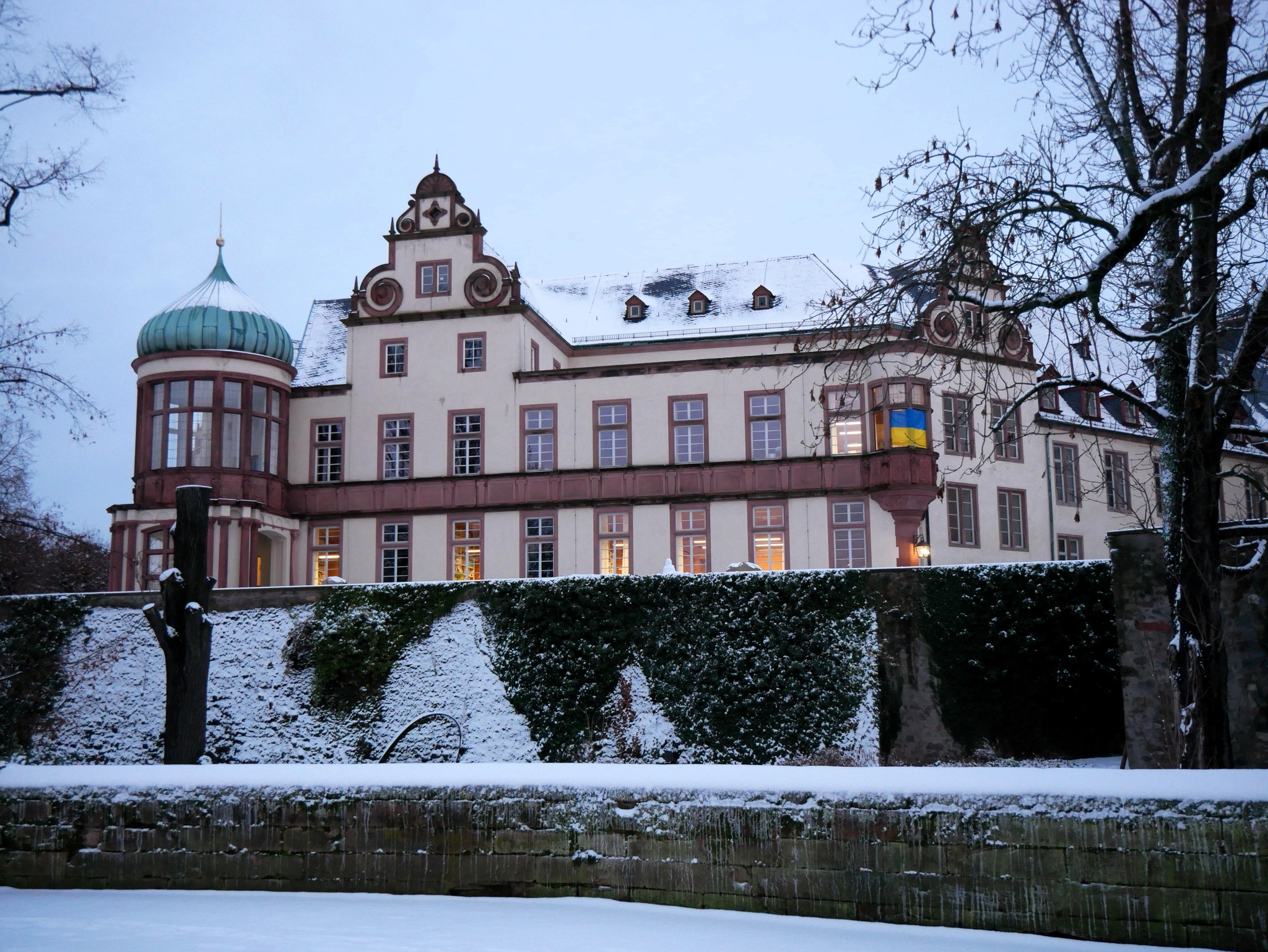 Das Deutsche Polen-Institut hat seinen Sitz im Herrenbau des Darmstädter Residenzschlosses.Foto: Kristina Becker/DPI