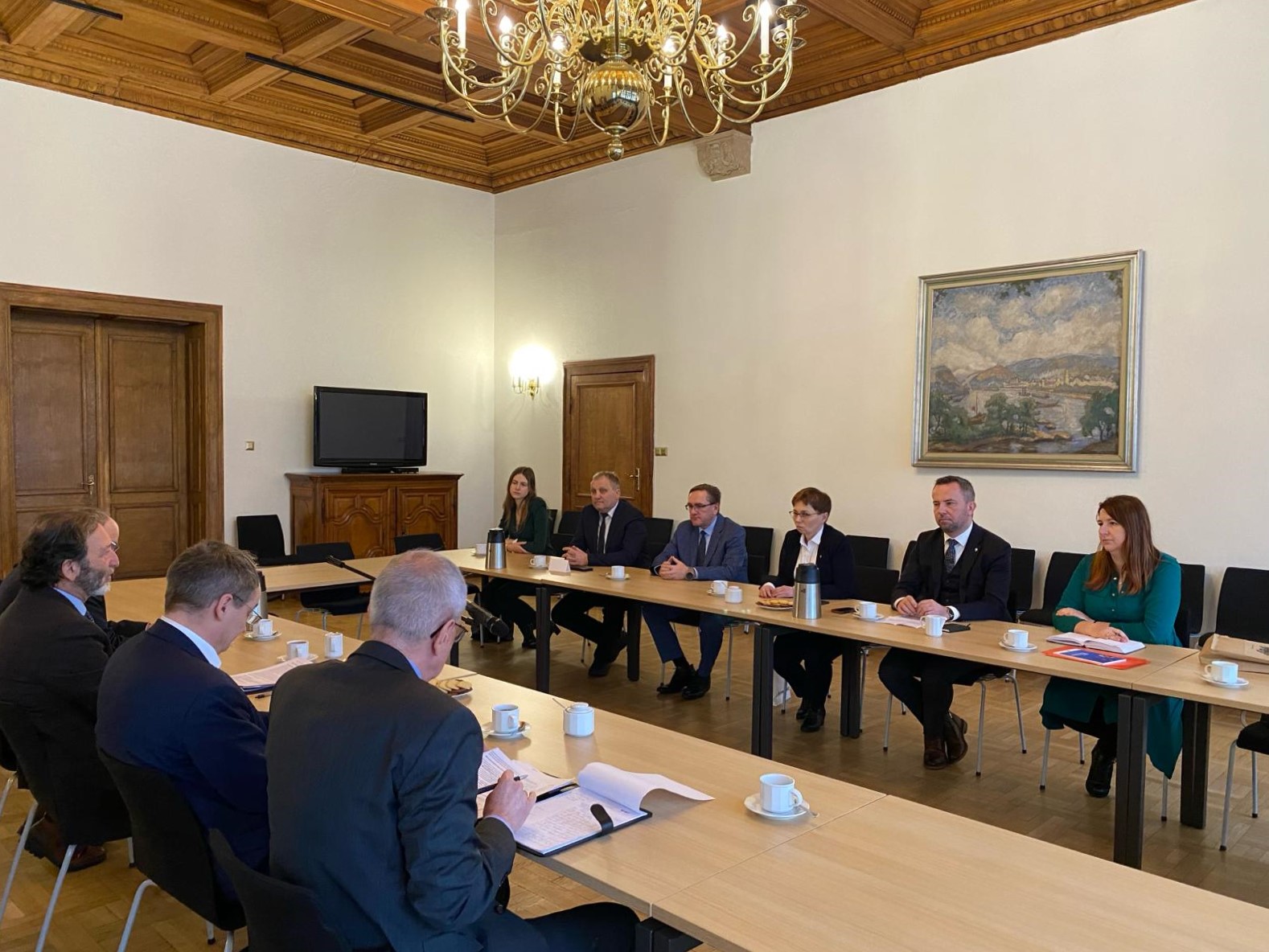 Das Treffen fand im Deutschen Generalkonsulat in Breslau statt.Foto: VdG/facebook.com
