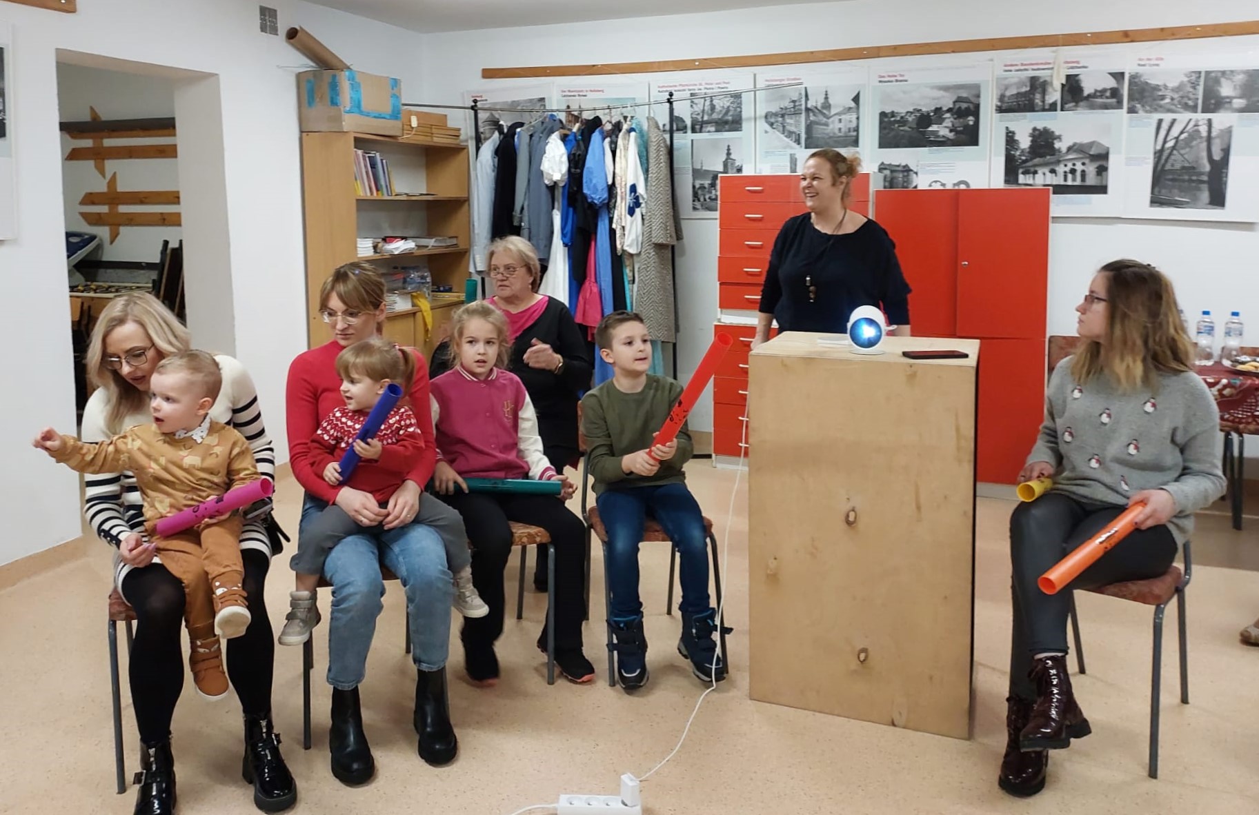An dem musikalischen Treffen nahmen auch einige junge Eltern mit noch jüngeren Kindern teil.Foto: Ewa Huss-Nowosielska